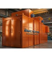 Gas Fired Oven – High-Efficiency LPG/Natural Gas Industrial Oven (up to 200°C), Insulated Panels, Conveyor Compatible for Varnish Baking & Powder Curing in Workshops